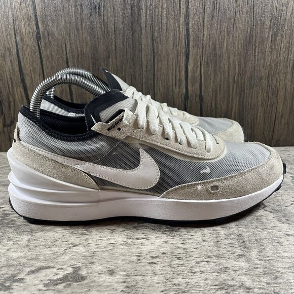 Nike Waffle One  Summit White Black Grey DC0481-100 Size 7Y - Picture 3 of 9